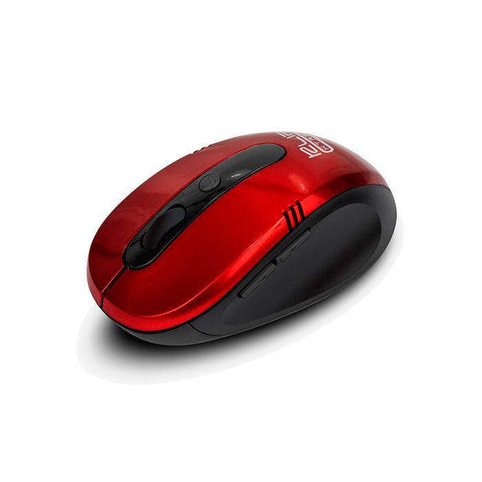 Klip KMW-330RD Mouse Inalámbrico Rojo