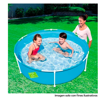 Piscina para niños, con marco de metal , modelo 56283