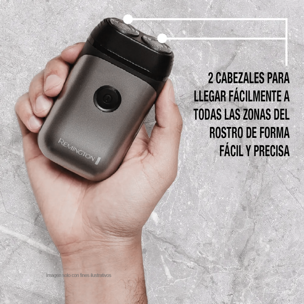 Afeitadora de viaje rotativa R95 Remingtong recargable
