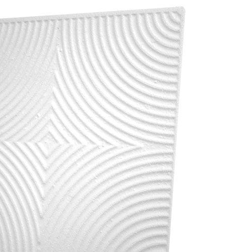 Ecotec Cielo Raso Foam Blanco Onda 2X4X5/8"