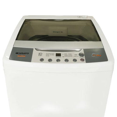 NISATO LAVADORA AUTOMATICA 11 KILOS NWMA-111WP PANEL DIGITAL  TAMBOR DE ACERO INOXIDABLE