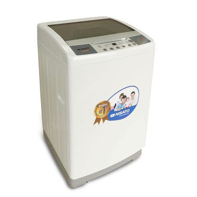 NISATO LAVADORA AUTOMATICA 11 KILOS NWMA-111WP PANEL DIGITAL  TAMBOR DE ACERO INOXIDABLE