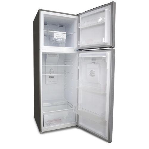 NISATO REFRIGERADORA 11PC NRF-318SWDML DISPENSADOR DE AGUA GRIS BANDEJAS DE VIDRIO TEMPLADO