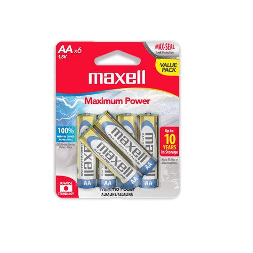 MAXELL LR06 4+2PK- BATERIA ALCALINA AA