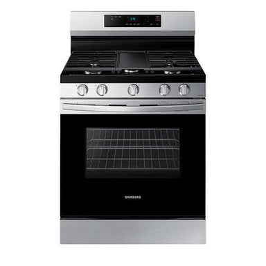 Estufa a Gas, 30”, NX60A6115SS/AP, Samsung, 5 quemadores, Color negro