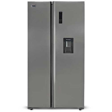 Refrigeradora Side By Side 20pc RCSS632INV tecnología inverter color gris y dispensador de agua