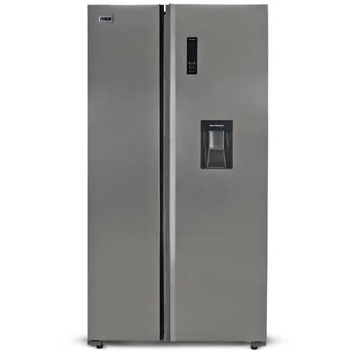 Refrigeradora Side By Side 20pc RCSS632INV tecnología inverter color gris y dispensador de agua