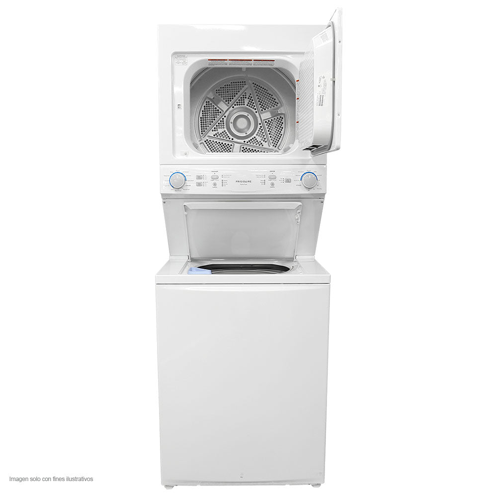 Centro de lavado a gas 20 kilos FLCG7522AW FRIGIDAIRE de acero inoxidable secado MaxFill