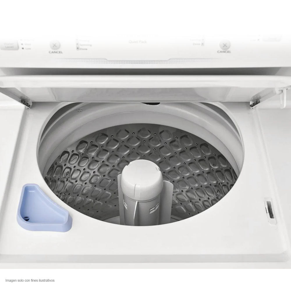 Centro de lavado a gas 20 kilos FLCG7522AW FRIGIDAIRE de acero inoxidable secado MaxFill