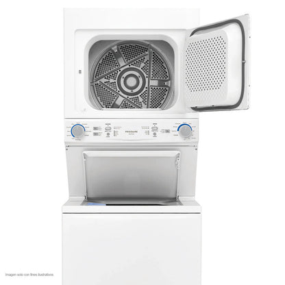 Centro de lavado a gas 20 kilos FLCG7522AW FRIGIDAIRE de acero inoxidable secado MaxFill
