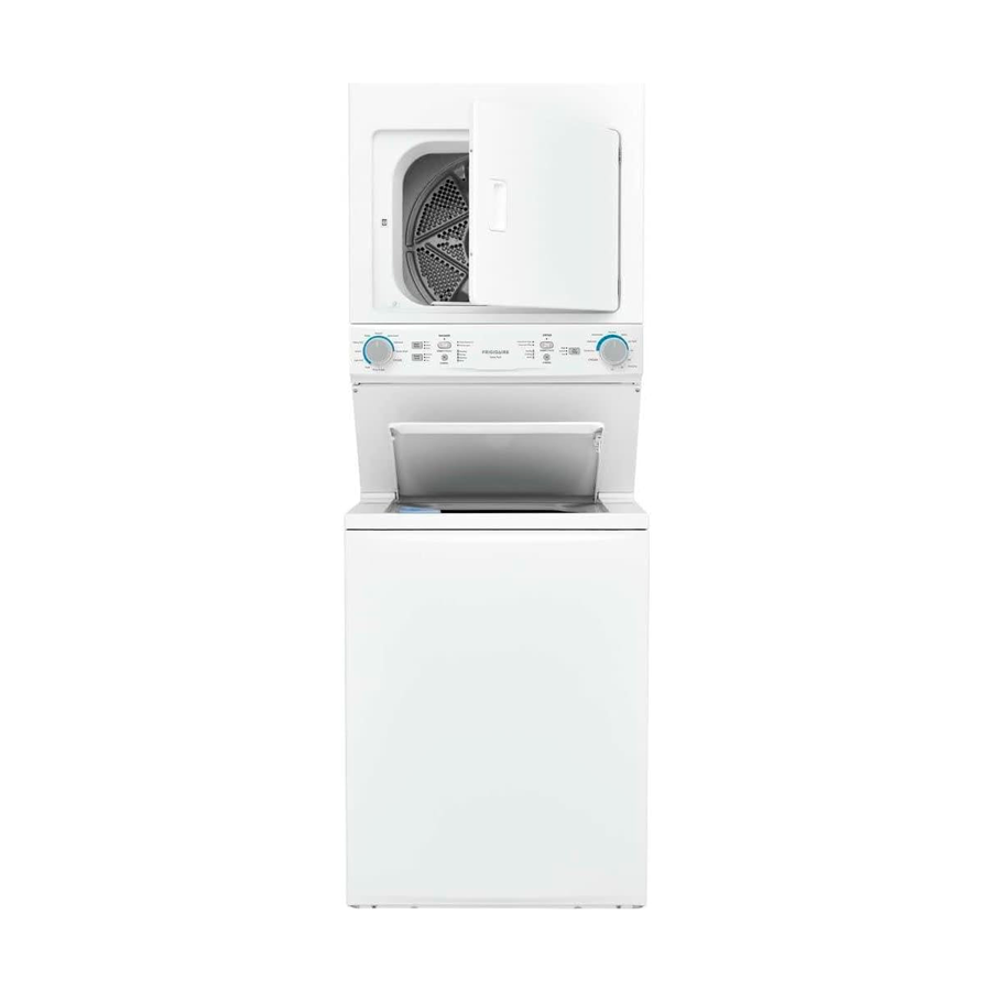 Centro de lavado eléctrico 20Kg FLCE7522AW Frigidaire canasta acero inoxidable secado maxifill