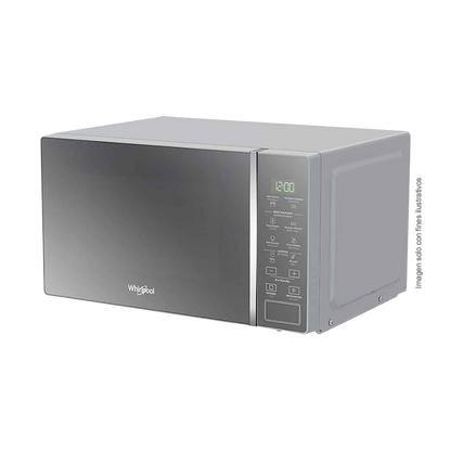 Microondas convencional 0.7pc WM1807D Whirlpool 12 opciones de auto coccion 6 opcones para suavizar 4 opciones para descongelar .