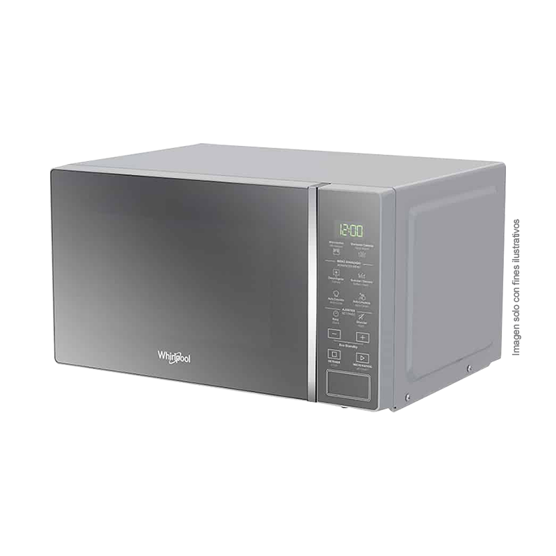 Microondas convencional 0.7pc WM1807D Whirlpool 12 opciones de auto coccion 6 opcones para suavizar 4 opciones para descongelar .