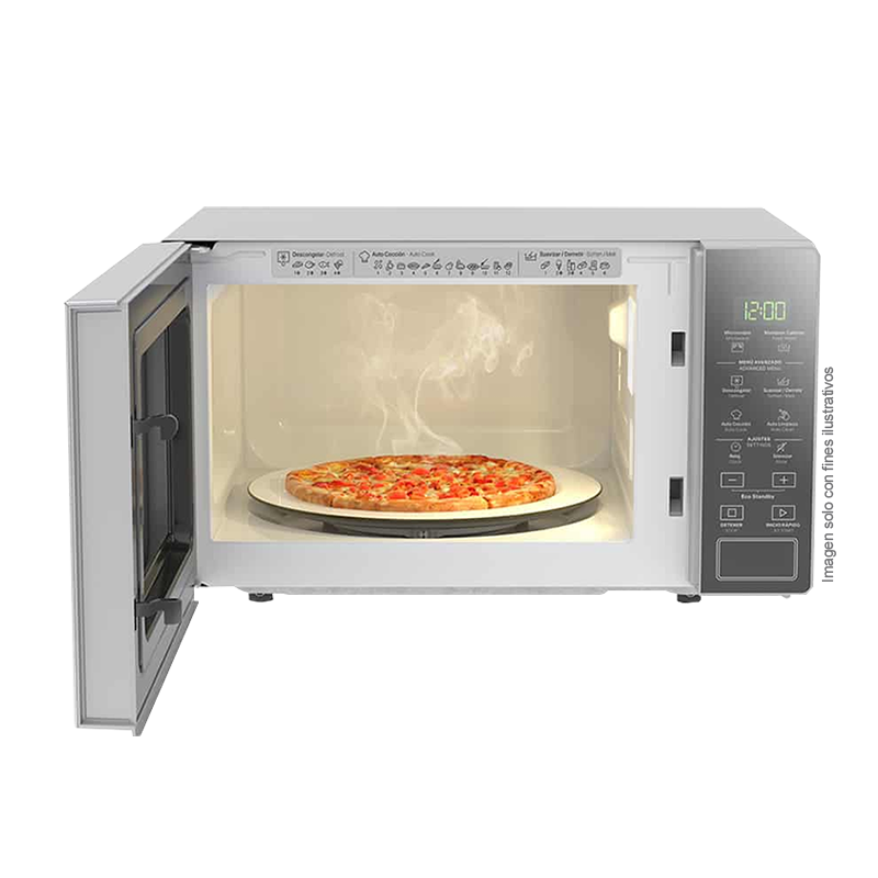 Microondas convencional 0.7pc WM1807D Whirlpool 12 opciones de auto coccion 6 opcones para suavizar 4 opciones para descongelar .