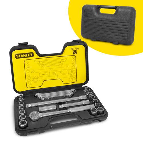 Stanley Juego de Herramientas 1/2" 25 Piezas