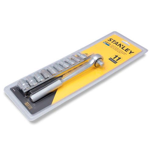 Stanley Juego de Dados Mando 1/2" 11 Piezas