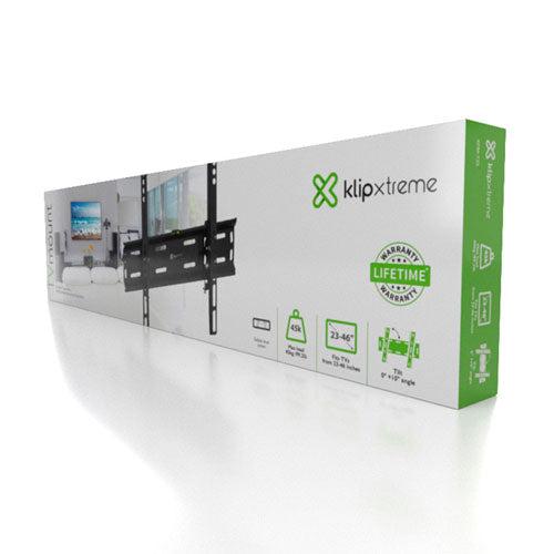Soporte para TV, 45 kg, 23"-46", AC121KLX57, Klip Xtreme, Fijo