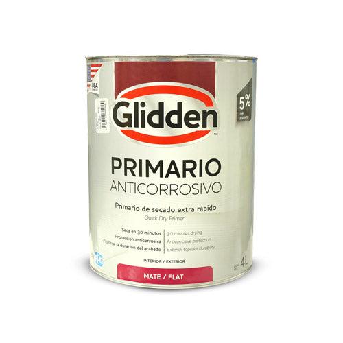 Glidden Pintura Anitcorrosiva Primario Secado Extra Rapido Rojo