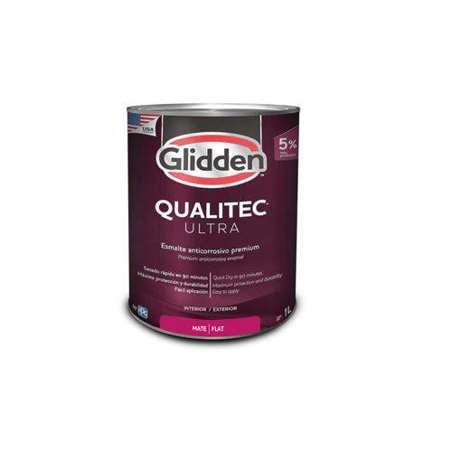GLIDDEN PINTURA ANITCORROSIVA QUALITEC ULTRA BLANCO 1/4 GALON