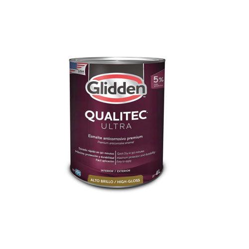 GLIDDEN PINTURA ANITCORROSIVA QUALITEC ULTRA NEGRO 1/4 GALON