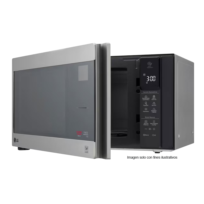 Microondas inverter 1.5pc Neochef | MS1596CIR LG | Interior Easy Clean |