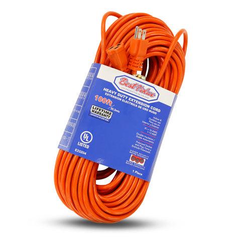 BEST VALUE EXTENSION ELECTRICA 100 PIES 16/3 NARANJA E33204