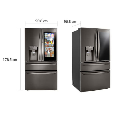 Refrigeradora LG 4 puertas 30pc LM85SXD instaView Door