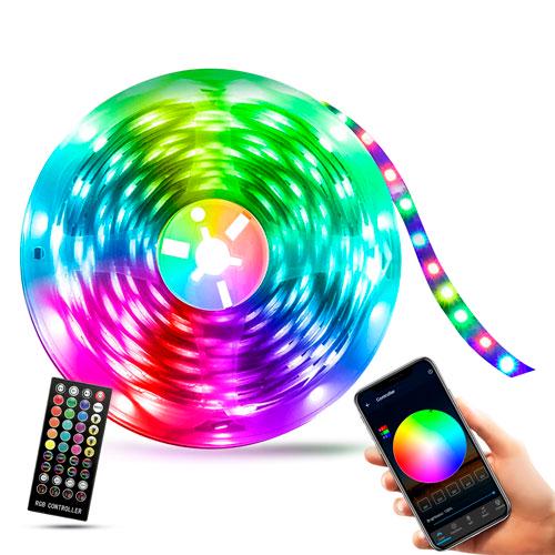 Gel Smart Cinta LED-Rgb Musical Wi-Fi Ip65 GE-SM92