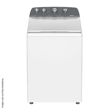 Lavadora carga superior 22kg 8MWTW2224MPM Whirlpool Xpert system 12 ciclos tambor de acero inox.