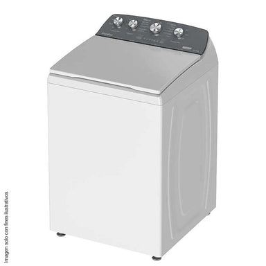 Lavadora carga superior 22kg 8MWTW2224MPM Whirlpool Xpert system 12 ciclos tambor de acero inox.