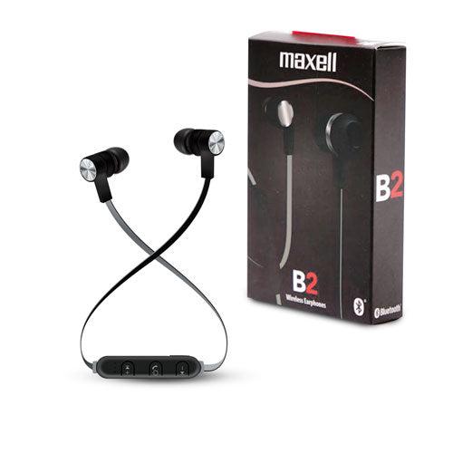 Audífonos Inalámbricos, Bluetooth, B14-EB2 Bass 14, Maxell, In Ear, Color Negro
