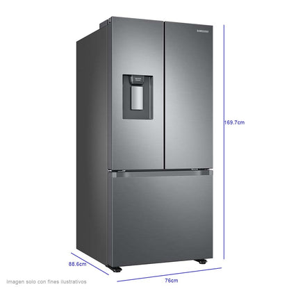 Refrigeradora 22pc french door RF22A4220S9/AP Samsung.
