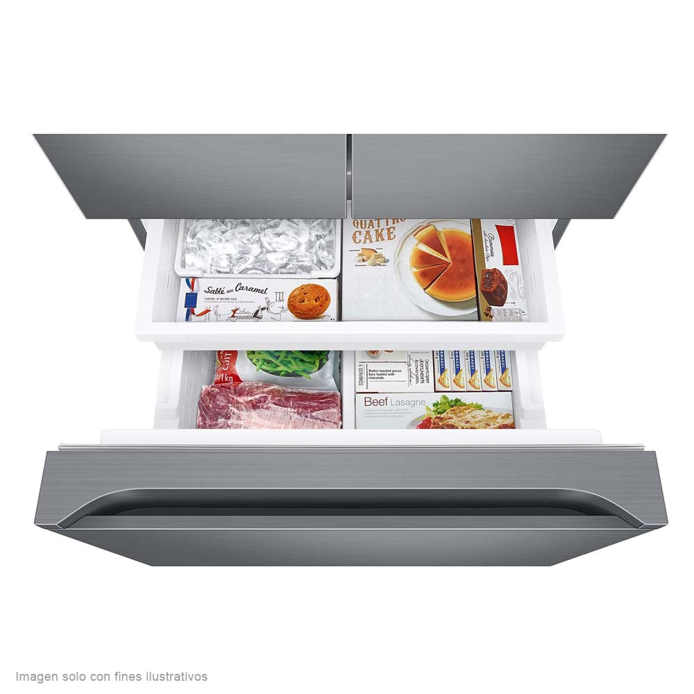 Refrigeradora 22pc french door RF22A4220S9/AP Samsung.