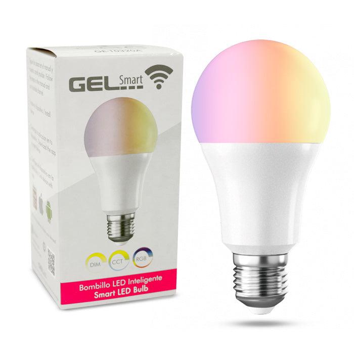 GEL SMART BOMBILLO RGB CON WI-FI 9W GE-10320A
