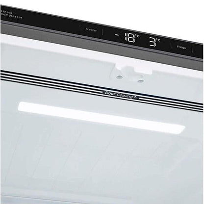 Refrigeradora LG french door 25pc inverter door LM65BGSK cooling gris