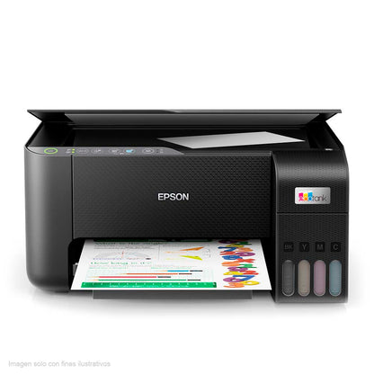 Impresora Multifuncional, 3 en 1, L3250, Epson, C11CJ67301, Wi-Fi, Sistema Continuo de Tinta EcoTank, Función de Impresión, Copiado y Escaneo.