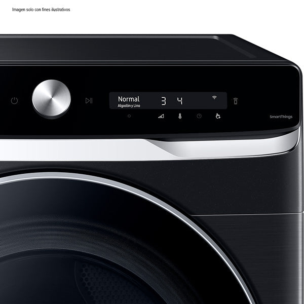 Secadora carga frontal 24 kilos DV24A8870PV/AP Samsung con sensor de secado smart check