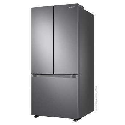 Refrigeradora Samsung 22pc RF22A4010S9/AP french door inverter monocooling bandejas de vidrio templado.