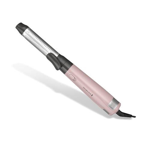 REMINGTON PLANCHA DE CABELLO RIZADOR AS14A ROSADO PARA CABELLO HUMEDO O SECOS