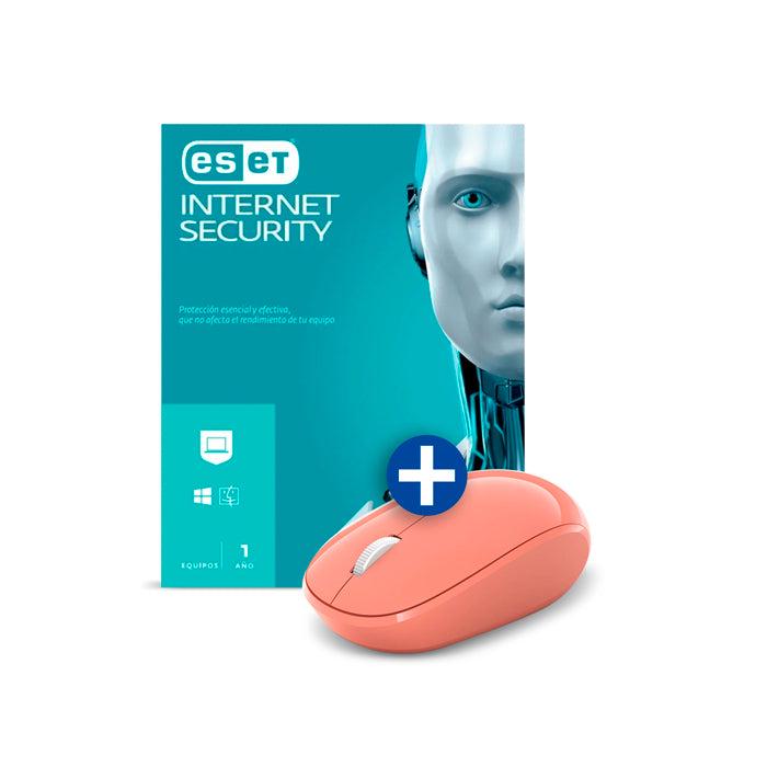 MICROSOFT MOUSE MS BLUETOOH NEGRO + ESET INTERNET SECURITY