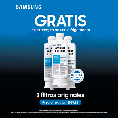 Combo de refrigeradora 22pc RS22T5200S9/AP + 3 HAF-QIN/EXP Samsung