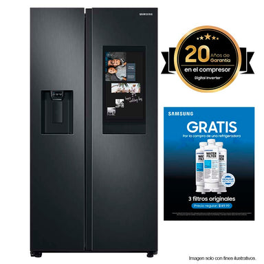 Combo de refrigeradora 27pc RS27T5561B1/AP + 3 HAF-QIN/EXP Samsung