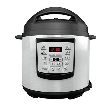 BLACK & DECKER OLLA DE PRESION DIGITAL 6 LITROS