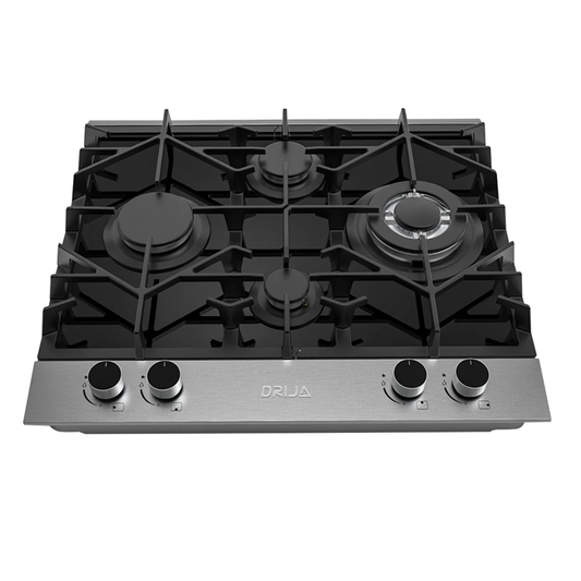 Estufa empotrable a gas de 24" Ferrara 60 de 4 quemadores Drija