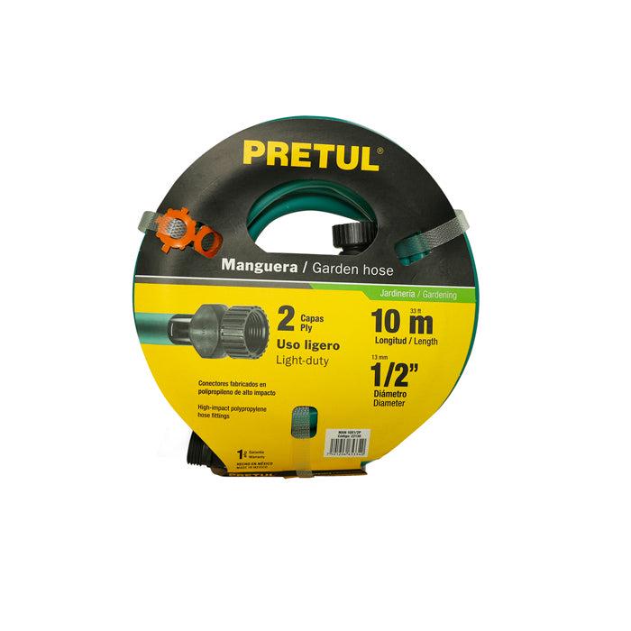 PRETUL MANGUERA 2 CAPAS 1/2" X 35 PIES