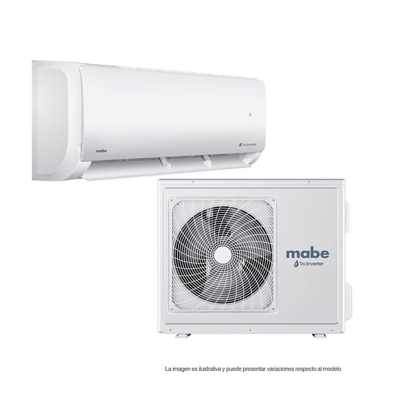 Aire Acondicionado Split Inverter 24000 BTU MMI24CDBWCC6ME8 Mabe