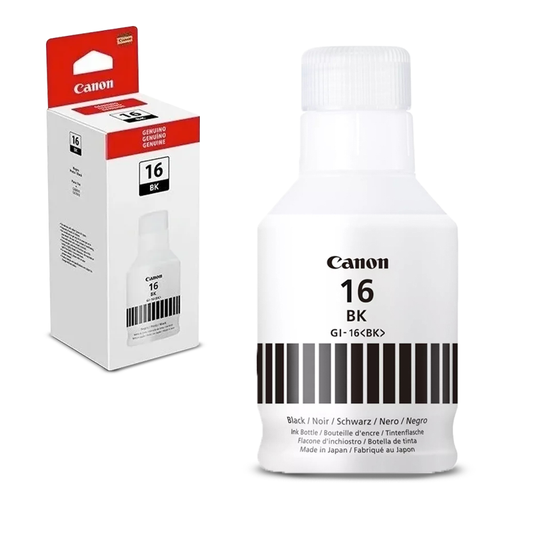 Botella de tinta GI-16BK, negro Canon