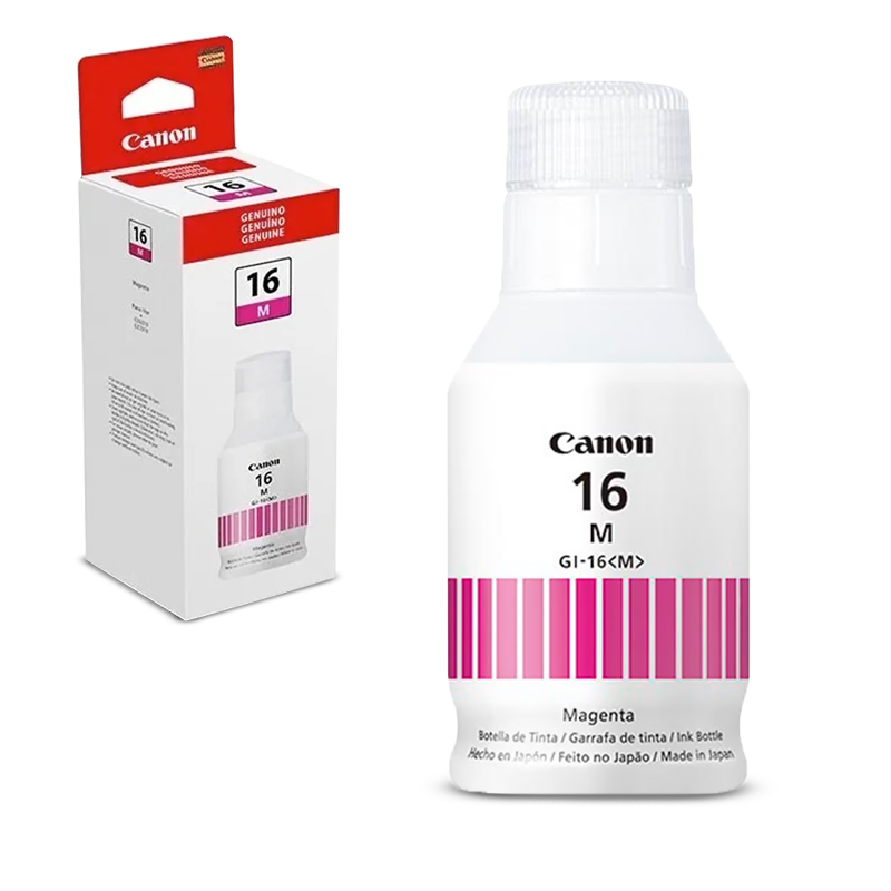 Botella de tinta GI-16M, magenta Canon