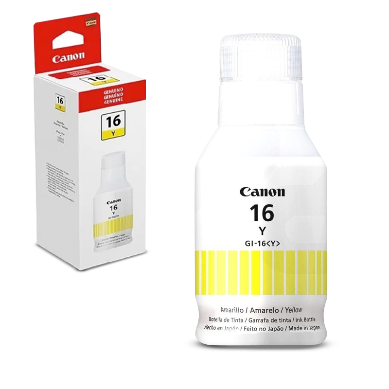 Botella de tinta GI-16Y, amarillo Canon