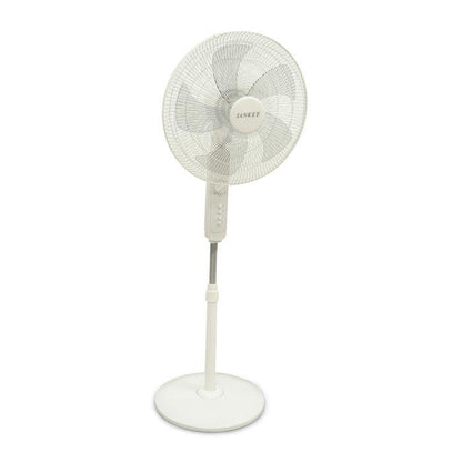 Abanico de pedestal 16" FN-1734 Sankey 3 velocidades color blanco